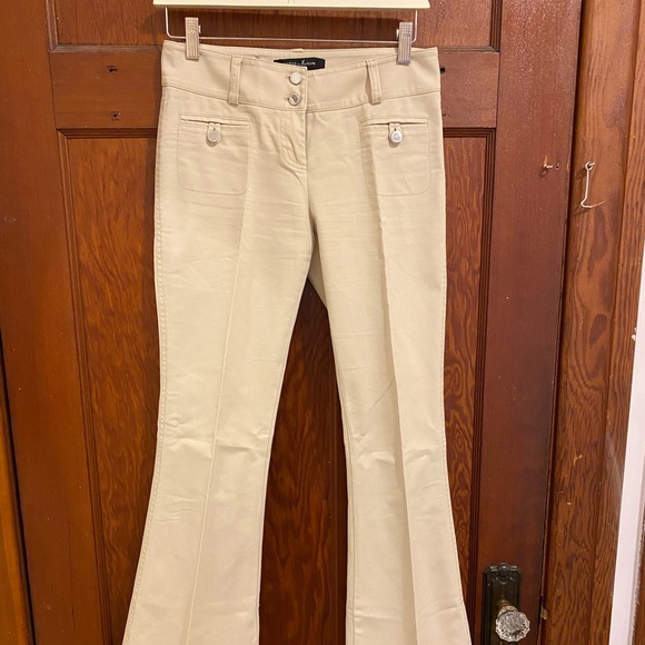 Marciano Women’s Flare Beige Pants Size 2 - Picture 1 of 4